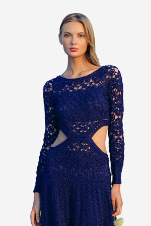 Alnich night dress navy